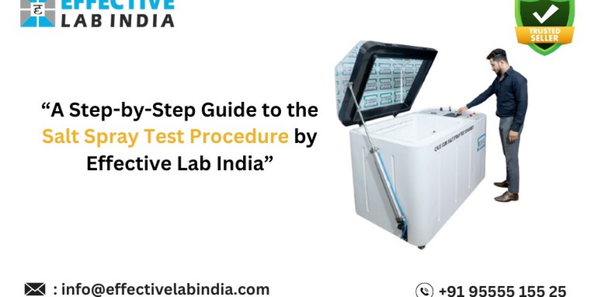 A Step-by-Step Guide to the Salt Spray Test Procedure by Effective Lab India