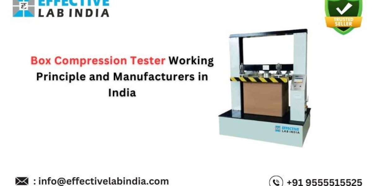 Box Compression Tester Working Principle and Manufacturers in India